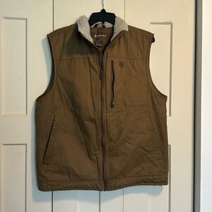 Ariat Grizzly Canvas Vest - Men’s Medium​